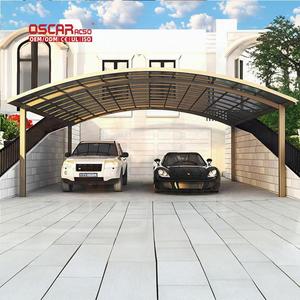 Kits en aluminium et <span class=keywords><strong>bois</strong></span> en promotion : Auvent DIY idéal pour allée, patio, garage, usage extérieur, abri de voiture - Product Image 1