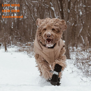 Wholesale Custom Puppy Large Luxury Designer Lightweight Large Chien Hunde Pet Winter <strong>Leather</strong> Down <strong>Jacket</strong> Puffer <strong>Dog</strong> Coat - Product Image 6