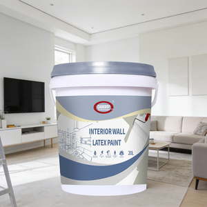 <span class=keywords><strong>Peinture</strong></span> murale au latex blanche Caberry, faible odeur, respirante, <span class=keywords><strong>anti</strong></span>-<span class=keywords><strong>humidité</strong></span>, imperméable pour murs intérieurs - Product Image 1