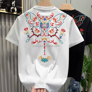 T-shirt estiva <span class=keywords><strong>da</strong></span> uomo casual in 100% cotone, nuova collezione del marchio trendy <span class=keywords><strong>Da</strong></span> <span class=keywords><strong>Ma</strong></span> Biao, versatile e personalizzata con stampa 3D tridimensionale a maniche corte - Product Image 3