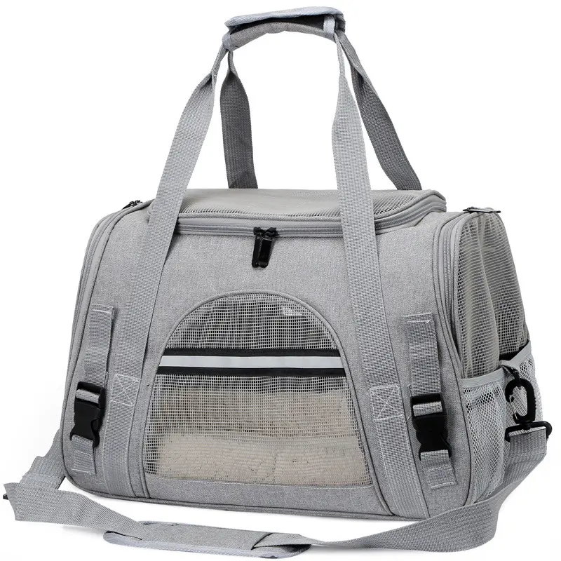 New Fashion Cat Bag Going Out Portable Travel Carrier Bag Breathable Pet Shoulder Bag
