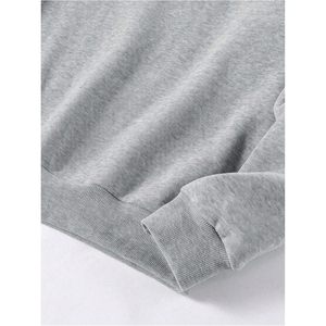 Sweat-shirt personnalisé pour femme à col rond, manches longues, tricoté, décontracté, respirant, pull-over, vêtements d'automne - Product Image 1