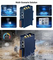 Gabinete de Control CNC Personalizado de Bajo Precio con PLC Integrado, Raspberry PI CM4, Edgebox, RS485, RS232, 6DI, 6DO, 100M, RJ45