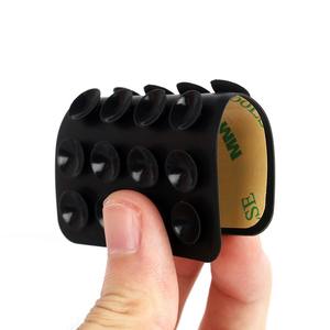 Ventosas de Borracha para Eletrodomésticos, Ventosa de Silicone de Um Lado para Suporte de Celulares, Instalação Fácil - Product Image 4