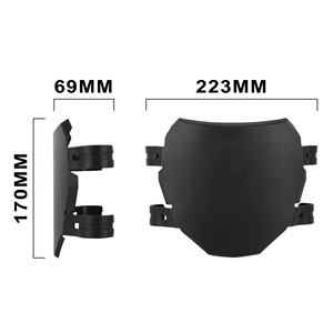 Cache-plaque d'immatriculation en plastique PP de haute qualité pour Sur Ron Light Bee X/S, pièces de modification pour moto électrique tout-terrain - Product Image 6