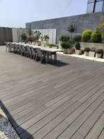 Plancher de terrasse antidérapant, résistant à l'usure, à l'humidité et à la corrosion pour jardin, cour et extérieur, vente en gros par l'usine Senyu