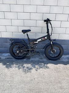 Bicicleta Plegable con Llantas Gruesas de 20" y 4.0, Batería de Litio de 500w 48v 13ah, Alcance de 50km, Frenos de Disco Hidráulicos de 7 Velocidades, Bicicleta Eléctrica para Adultos Hanma-cruis - Product Image 6