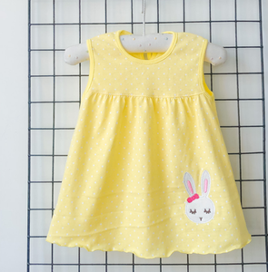 Robe d'été décontractée rouge pour filles, longueur genou, coupe trapèze, sans manches, avec fleurs, 2022 - Product Image 5