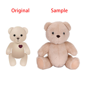 Peluche di Gufo <span class=keywords><strong>Blu</strong></span> Personalizzato all'Ingrosso, Giocattolo di Peluche a Forma di Gufo dagli Occhi Grandi, Giocattolo Morbido di Gufo Personalizzato - Product Image 3