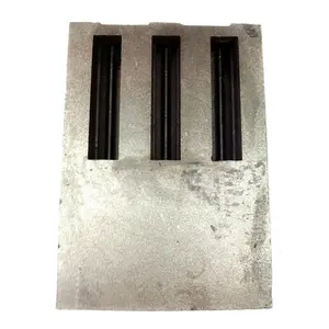 Isıya dayanıklı uzun ömürlü dökme çelik klinker soğutucu izgara plakaları inşaat ve çimento makineleri için