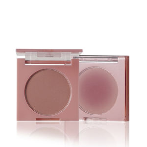 Personnaliser le fard à joues en poudre pour le visage Emballage unique Palette de fard à joues imperméable à l'eau naturel et nu à la pêche - Product Image 1