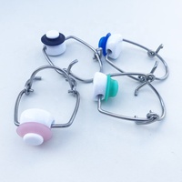 Bouchon à bascule allemand pour bouteilles, couvercle facile à ouvrir avec acier inoxydable et matériau PP, forme plate, rechargeable et sans danger pour les aliments