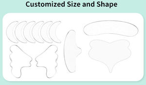 Nhà máy trực tiếp tái sử dụng <span class=keywords><strong>Silicone</strong></span> miếng đệm ngực Tùy chỉnh hình trái tim chống nhăn các bản vá lỗi OEM ODM Y Tế cấp <span class=keywords><strong>Silicone</strong></span> nhà sản xuất - Product Image 3