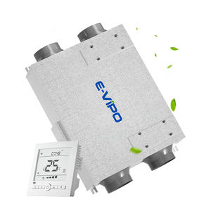 ระบบระบายอากาศแบบกู้คืนพลังงาน E-<span class=keywords><strong>VIPO</strong></span> ระบบ HVAC แบบ Dual VMC พร้อมเครื่องระบายอากาศแบบ Crossflows สำหรับห้องเดียว ระบบระบายอากาศแบบกลไกพร้อมระบบกู้คืนความร้อน - Product Image 1