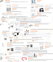 Ressorts de trampoline JH OEM ODM, robustes, en métal, galvanisés avec précision, pour trampoline