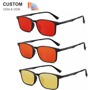Lunettes anti-lumière <span class=keywords><strong>bleue</strong></span> pour hommes et femmes, verres rouges, éliminent <span class=keywords><strong>la</strong></span> fatigue oculaire, utilisation nocturne, verres anti-lumière <span class=keywords><strong>bleue</strong></span> - Product Image 1