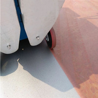 Machine de sablage mobile CE personnalisée pour la préparation des surfaces routières en béton, facile à utiliser, nettoyage des surfaces