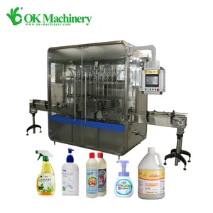 XP129 Jabón líquido automático Máquina de llenado de lavado de manos Champú Detergente líquido Loción corporal Máquina de llenado de botellas