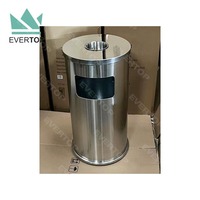 DB-34I 11 gallons usage commercial poubelle en métal bac à sable poubelle publique pour hôtels espaces publics poubelle industrielle