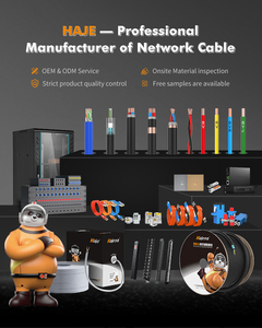 Haje bán chạy nhất cáp LAN Chất lượng cao SFTP CAT6 LAN Cáp cho viễn thông CE giấy chứng nhận - Product Image 6