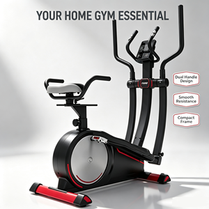 Vélo <span class=keywords><strong>elliptique</strong></span> <span class=keywords><strong>2</strong></span>-<span class=keywords><strong>en</strong></span>-<span class=keywords><strong>1</strong></span> à faible impact, pliable, pour usage domestique, équipement de fitness cardio pour salle de sport, entraînement croisé <span class=keywords><strong>en</strong></span> intérieur – Vente directe usine - Product Image 1