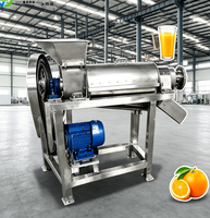 Zelfbedienende handsfree fruitpers voor fruitverwerkingsbedrijven