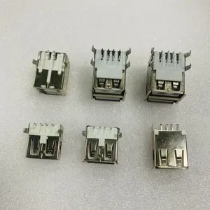 4 دبوس SMD مايكرو USB من النوع B موصل