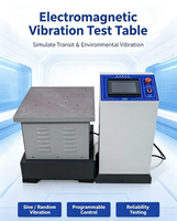 Testeur de vibrations électromagnétiques, machine de test à onde sinusoïdale 5-600Hz 170m/s² 0-5mm pour composants électroniques et pièces aérospatiales