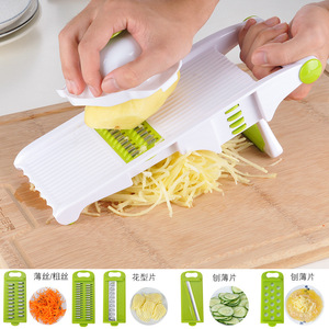 Multi-functional Vegetable Cutter 28x10.5cm Stainless Steel Grater Slicer For Kitchen Use - Product Image 4