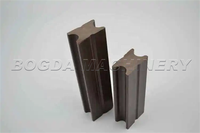 Machine automatique BOGDA pour la fabrication de bois plastique PP/PE/PVC WPC pour la fabrication de terrasses en bois-plastique composite solide/profil de cadre de porte