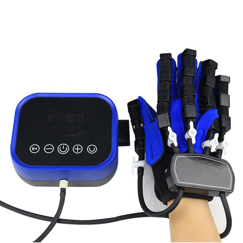 Équipement de réadaptation moderne en physiothérapie AVC Hémiplégie Réhabilitation Gants robotiques Entraînement des doigts à la main Fonctionnel