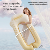 Bouée gonflable en PVC Da Niu pour femmes adultes, ultra-flottante, rectangulaire, lit flottant et chaise longue