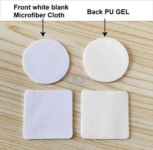 Blank Microfiber <b>Screen</b> Sublimation <b>Cleaner</b> Sticker Personal Sticky Mobile Wiper Phone <b>Screen</b> Sticker Phone <b>Cleaner</b> - Product Image 4