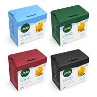 Boîte en carton blanc personnalisée avec logo, papier artistique, bande de fermeture éclair facile à déchirer, dorure à chaud et vernis sélectif UV, idéale pour la vente au détail et les cadeaux (OEM/ODM)