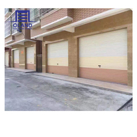 Vente en gros remise électronique Volet roulant en acier de couleur personnalisée Porte de garage Porte industrielle galvanisée résistante au vent