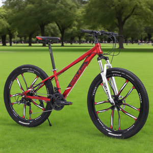 Vélo de montagne tout-terrain haute performance GUNS.N.ROSES 26 pouces avec suspension avant et frein à disque pour le cyclisme d'<span class=keywords><strong>aventure</strong></span> adulte - Product Image 1