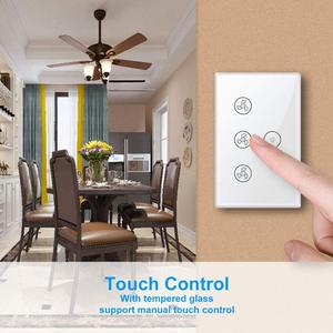 Interruptor Regulador de Ventilador de Techo Inteligente con Wifi, Compatible con Alexa/Google Home/IFTTT - Product Image 5