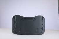 Fauteuil de transfert multifonctionnel manuel pliable en acier pour les patients âgés et handicapés