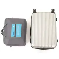 Pochette pliable Portable de haute qualité, sac de voyage à fermeture éclair de grande capacité, étanche, réutilisable, pour Sport en plein air, unités
