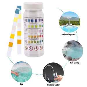 Opération simple Bandelette de <span class=keywords><strong>test</strong></span> de chlore <span class=keywords><strong>PH</strong></span> Étang à poissons Papier de <span class=keywords><strong>test</strong></span> de dureté totale Papier de <span class=keywords><strong>test</strong></span> d'alcalinité <span class=keywords><strong>PH</strong></span> 5 en 1 - Product Image 5