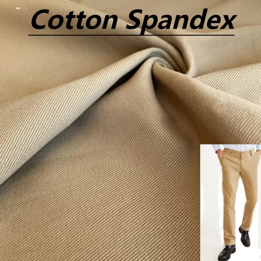 fabric textured cotton spandex