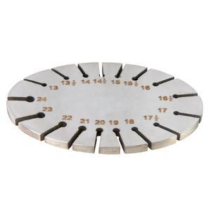 Xiaomi mijia — règle pour cordes de <span class=keywords><strong>Piano</strong></span> en acier inoxydable, Instrument de mesure de diamètre en forme ovale, jauge de fil de <span class=keywords><strong>Piano</strong></span>, chiffres de 13 à 24 - Product Image 4