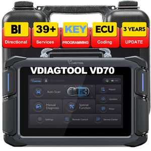 Herramienta de cerrajería automotriz VDIAGTOOL VD70, programador de llaves, tableta <span class=keywords><strong>Android</strong></span>, máquina de diagnóstico de coche con todas las llaves perdidas, suministros de cerrajero - Product Image 1