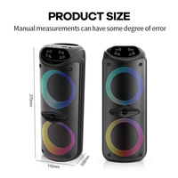 Haut-parleur Lampe Flamme USB TWS RGB, Batterie 1200 mAh, 3x2 Pouces, Utilisation Extérieure, Compatible Ordinateur et Téléphone Portable