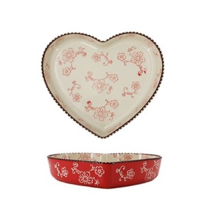 Plato de Cerámica Desechable Creativo con Diseño de Plantas, Plato para Hornear, Plato para <span class=keywords><strong>Pizza</strong></span>, Plato Hondo para Fiestas Navideñas - Product Image 5