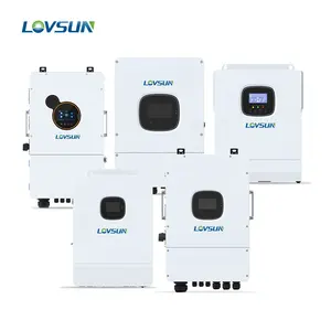 Lovsun vendita calda tutto In uno Inverter solare 5KW 8KW 10KW 12KW 120V 240V Inverter ibrido Split Phase per uso domestico