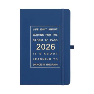 Agenda 2026 personnalisé avec logo, carnet en cuir PU A5/B5, journal à papier épais, organisateur de planning quotidien professionnel, cadeau d'entreprise - Product Image 5