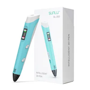 SUNLU professional 3d printing pen with oled display for children 3d drawing printer pen for kids/adults 3d pen