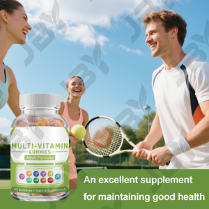 อาหารเสริมโภชนาการประจำวัน JBY ช่วยเสริมวิตามินครบถ้วนและเสริมสร้างสุขภาพที่สมดุลสำหรับผู้ใหญ่ วิตามินรวมแบบกัมมี่ - Product Image 3