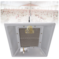 Poussin chauffage équipement d'incubation acier infrarouge céramique volaille poussin poulet gaz couveuse chauffage pour poulailler